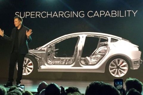 batterie per auto elettriche dalla Cina Tesla