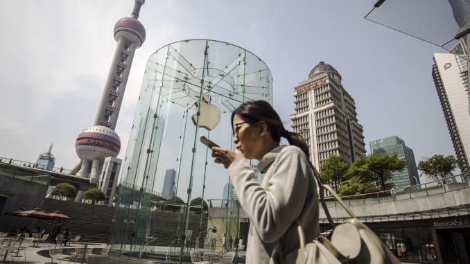 FAANG tech apple titoli Cina